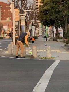 ４月７日倫理法人会豊田地区 早朝清掃 