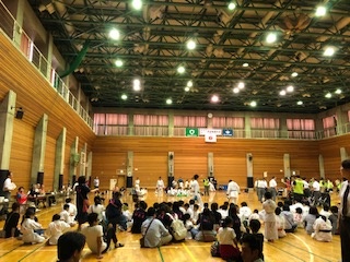 尾張旭市・瀬戸市の合同市民総合体育大会空手道競技大会に参加致しました。