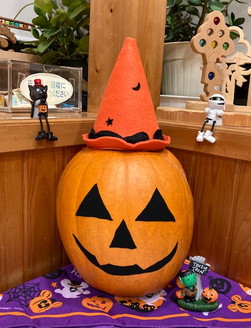  ハロウィン 　スタッフのアイデアいっぱい！