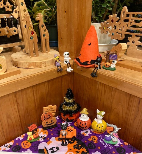  ハロウィン の飾り付けをありがとうございます。