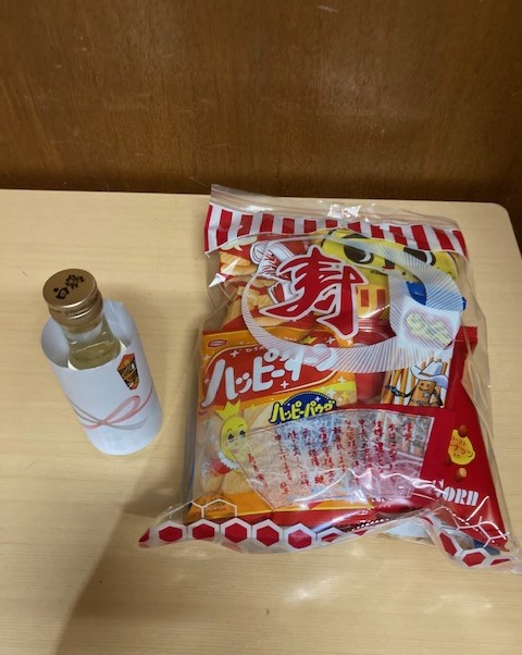祈願祭　お下がりをいただきました。
