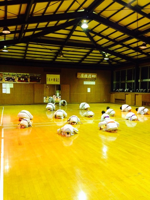 隆清館　豊田道場　 稽古 始