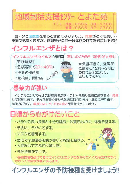 インフルエンザ