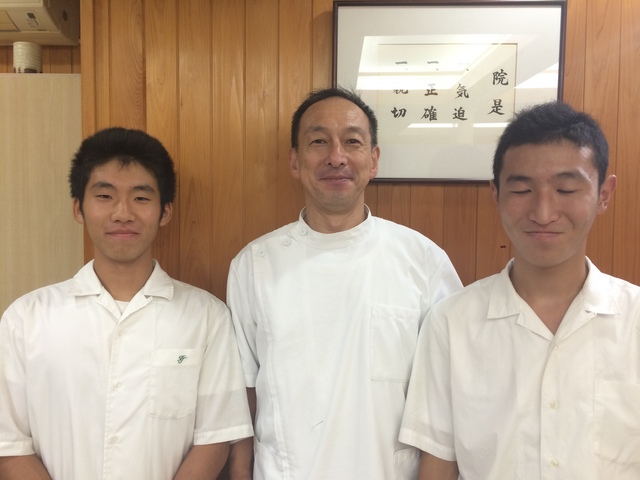 就職の内定をいただけました。と報告に来ていただきありがとうございました。
