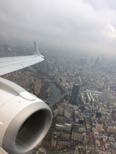 仙台空港から大阪空港に