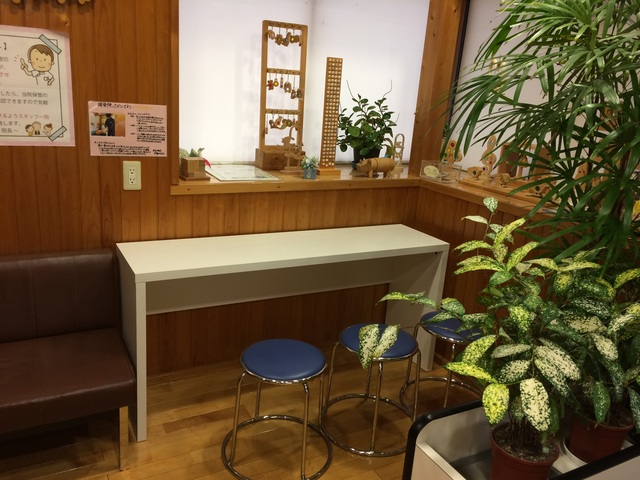 待合室です。