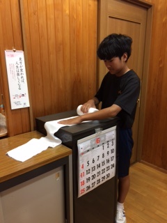美里中学生職場体験学習