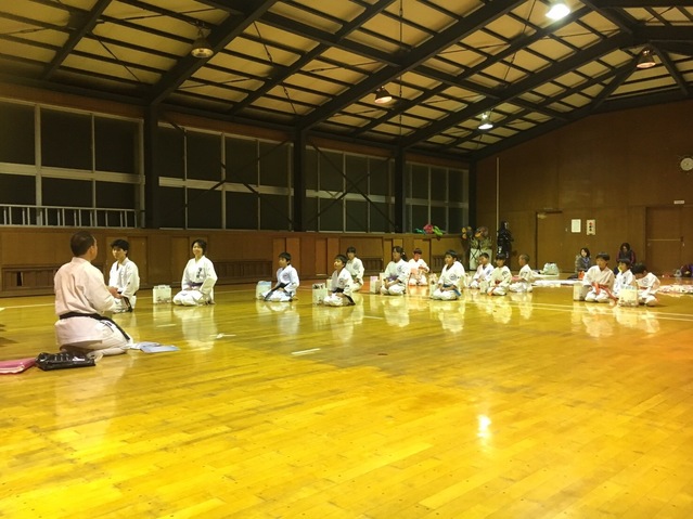 1月10日隆清館稽古始め