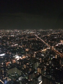 あべのハルカス　夜景