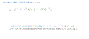 10代女性　 患者様の声 をいただきました。